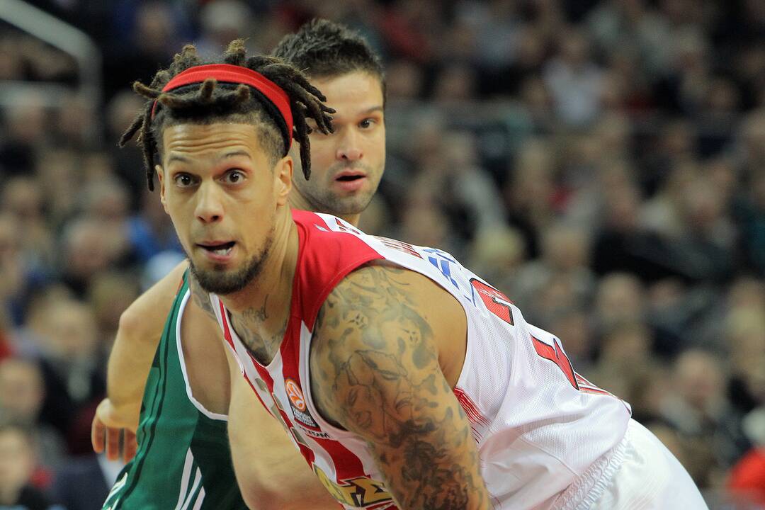 Kauno „Žalgiris“ Eurolygos rungtynėse sutriuškino Pirėjo „Olympiakos“ 75:55.