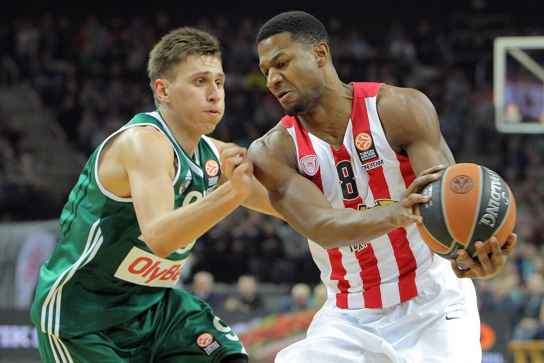 Kauno „Žalgiris“ Eurolygos rungtynėse sutriuškino Pirėjo „Olympiakos“ 75:55.