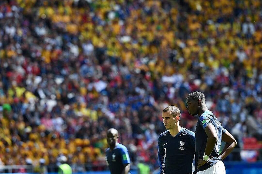 Pasaulio futbolo čempionate Prancūzija palaužė Australiją