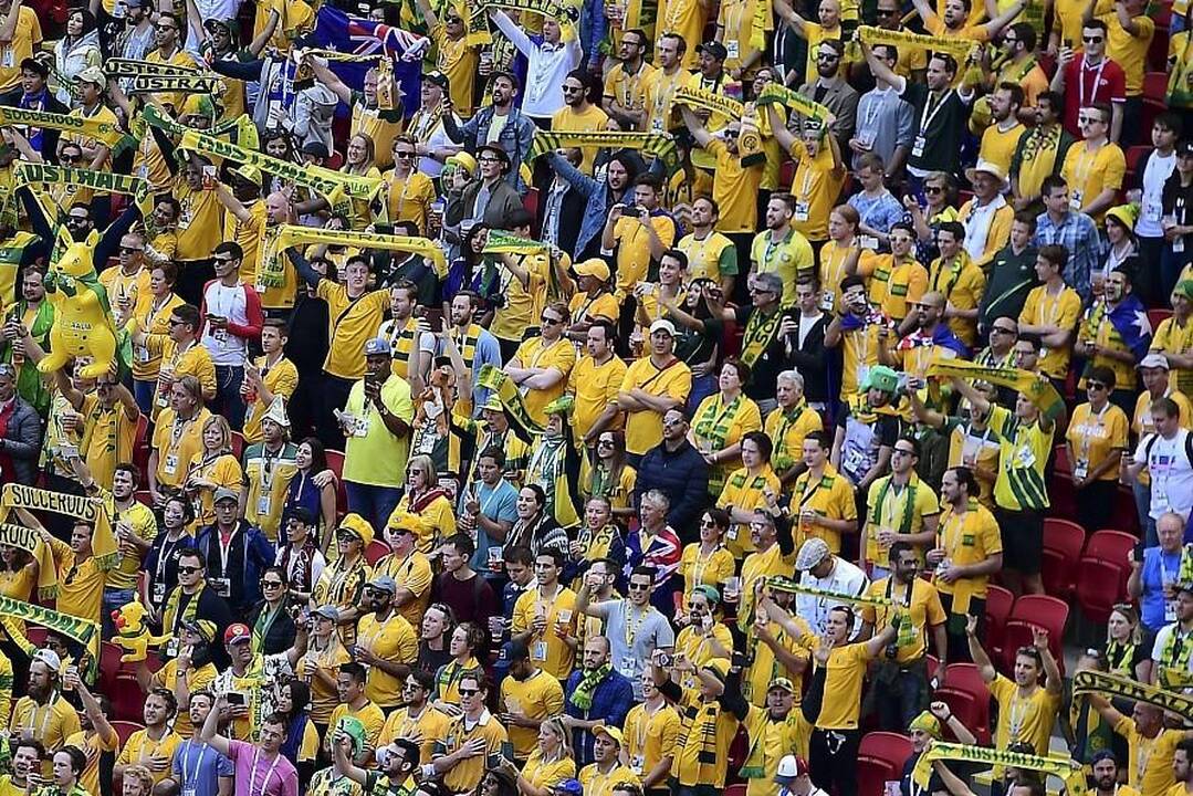 Pasaulio futbolo čempionate Prancūzija palaužė Australiją