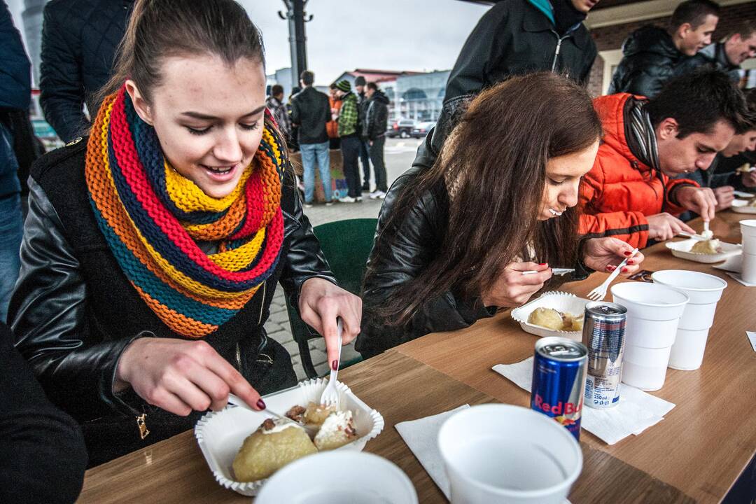 Cepelinų valgymo varžytuvės