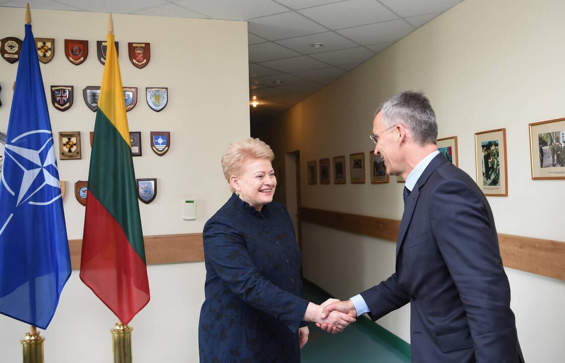 Stebėti pratybų „Geležinis vilkas“ atvyko NATO vadovas