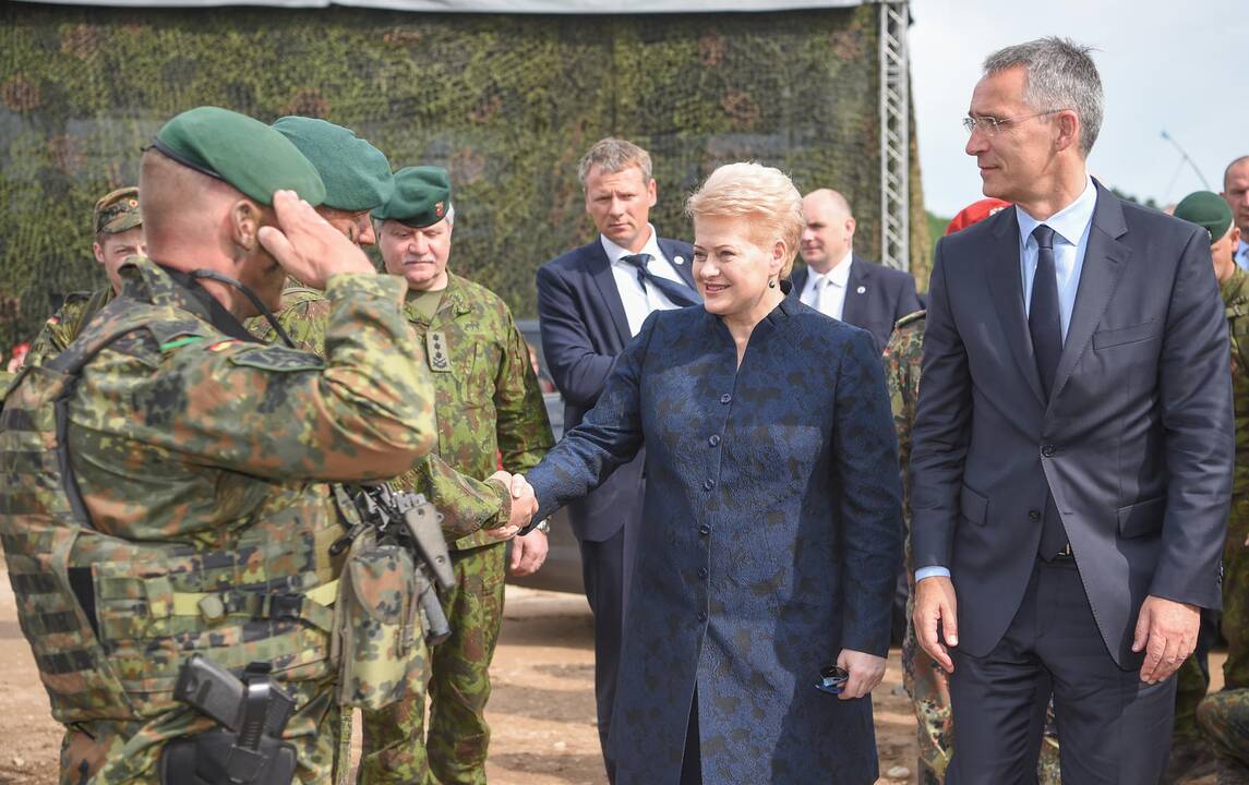 Stebėti pratybų „Geležinis vilkas“ atvyko NATO vadovas