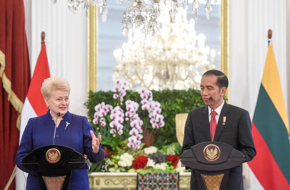 D. Grybauskaitės vizitas Indonezijoje