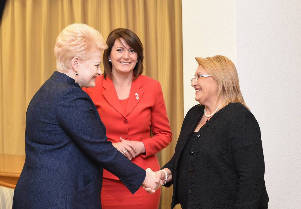 Prezidentė dalyvauja konferencijoje apie moterų teises