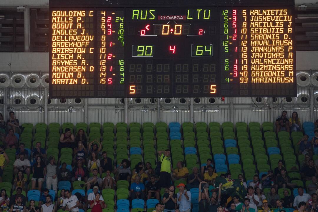 Lietuva - Australija 64:90