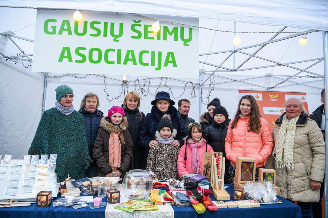 Kalėdinė mugė S. Daukanto aikštėje