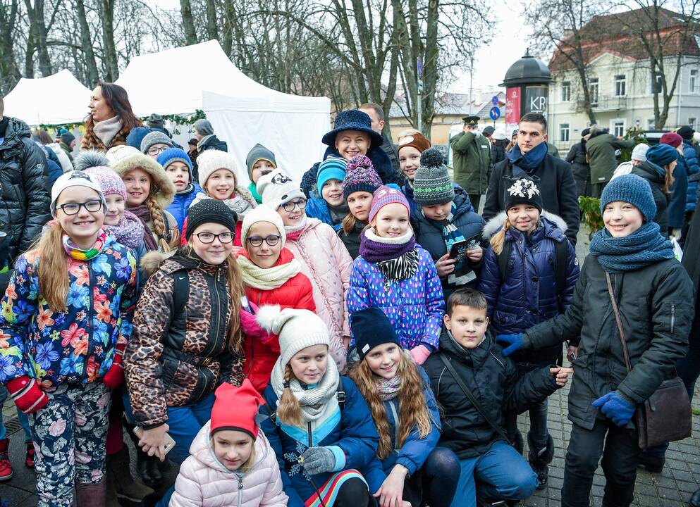 Kalėdinė mugė S. Daukanto aikštėje