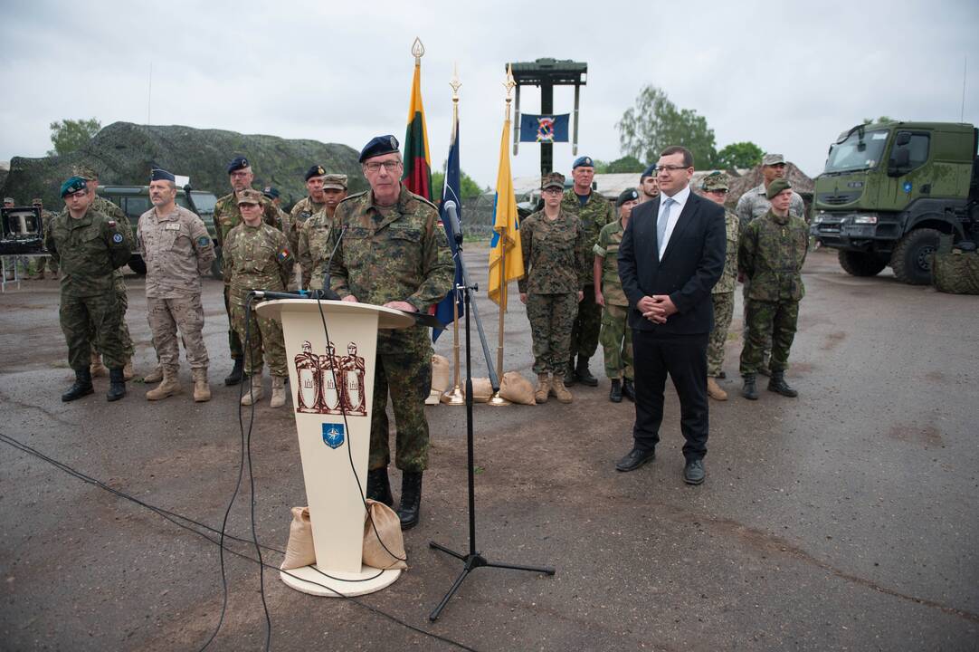 NATO ryšių pratybos Kaune