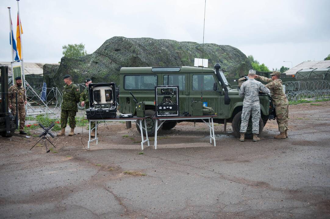 NATO ryšių pratybos Kaune