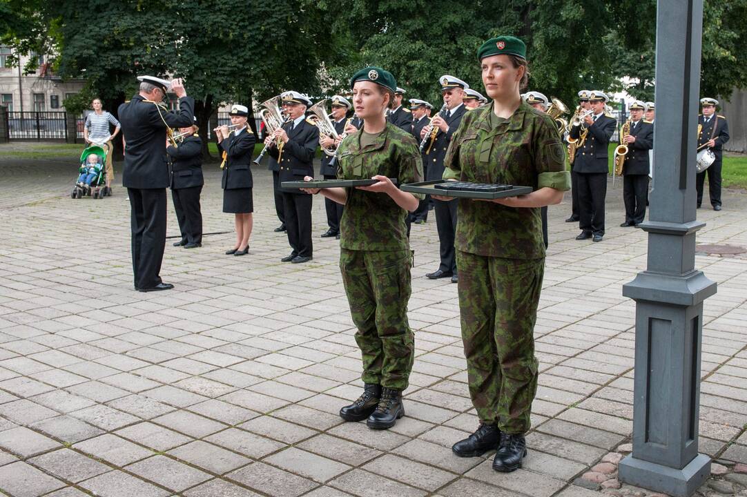 Prisiekė nauja karininkų laida