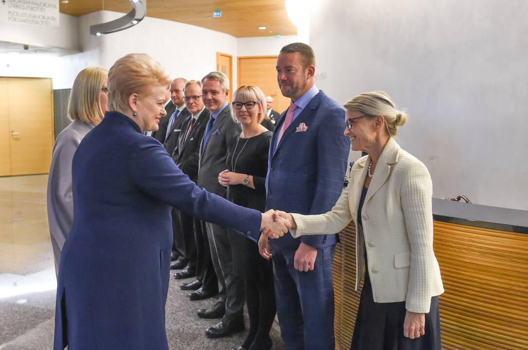 D. Grybauskaitės vizitas Suomijoje