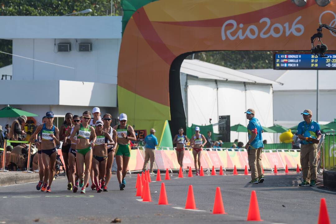 Lietuvos ėjikių startai olimpiadoje