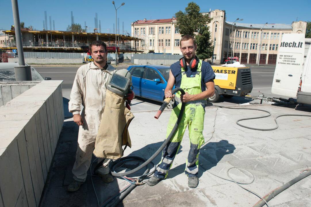 Tvarkomos Karaliaus Mindaugo pr. požeminės perėjos 