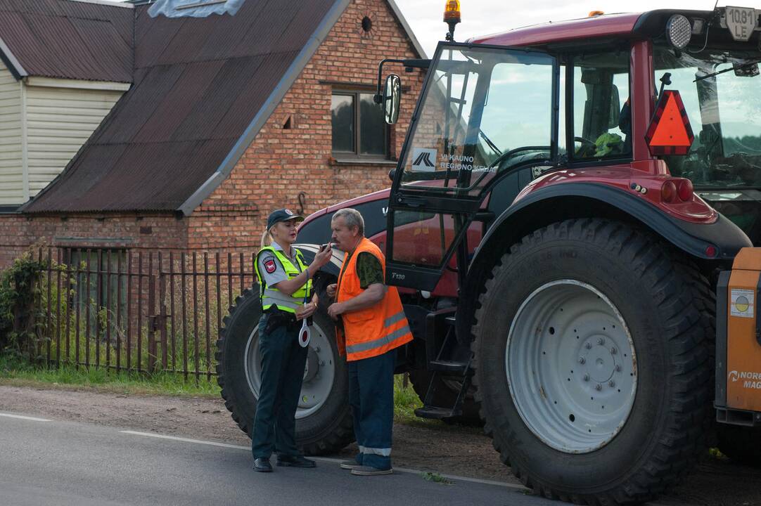 Policijos reidas Panerių gatvėje