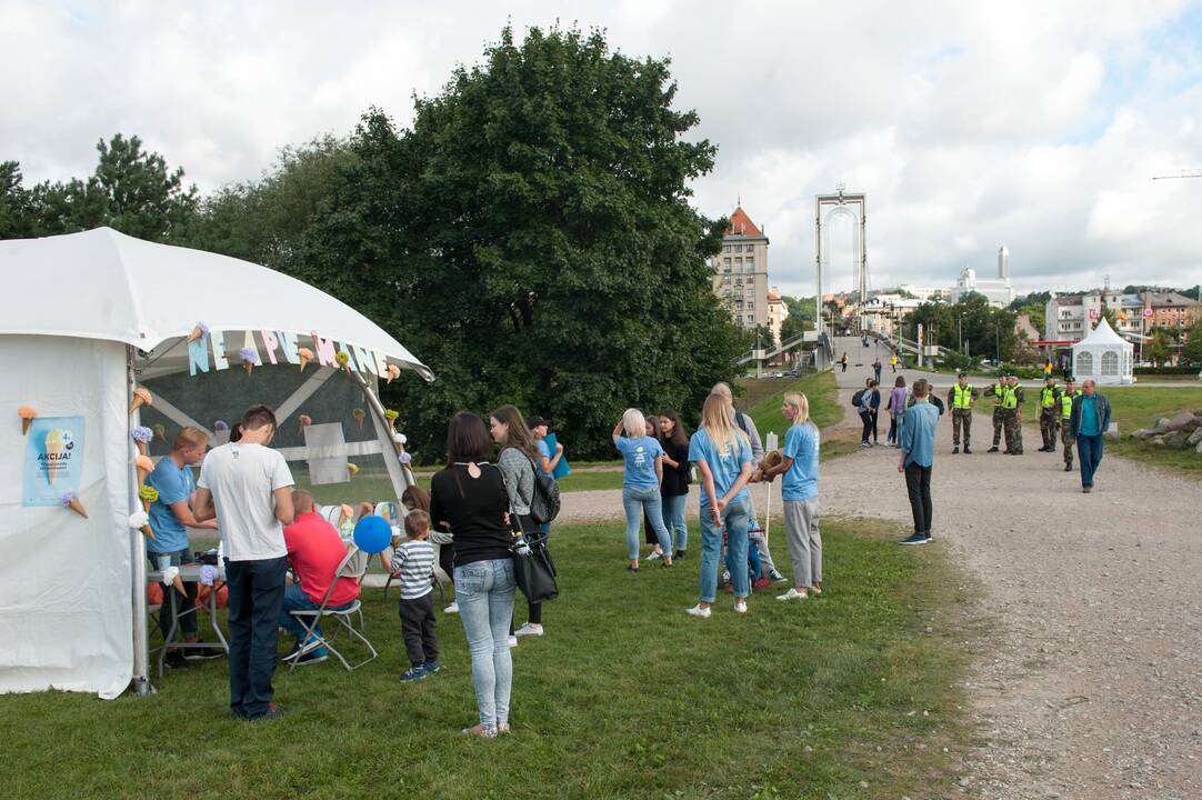 „Laisvės piknikas“ Nemuno saloje