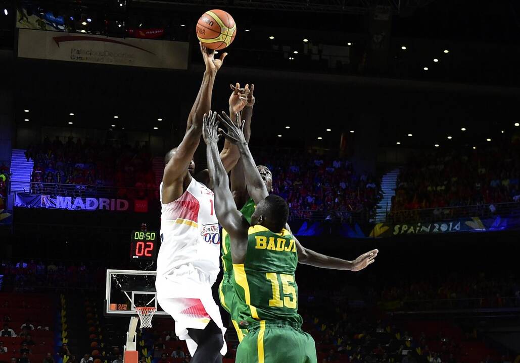 FIBA varžybos Ispanija prieš Senegalą