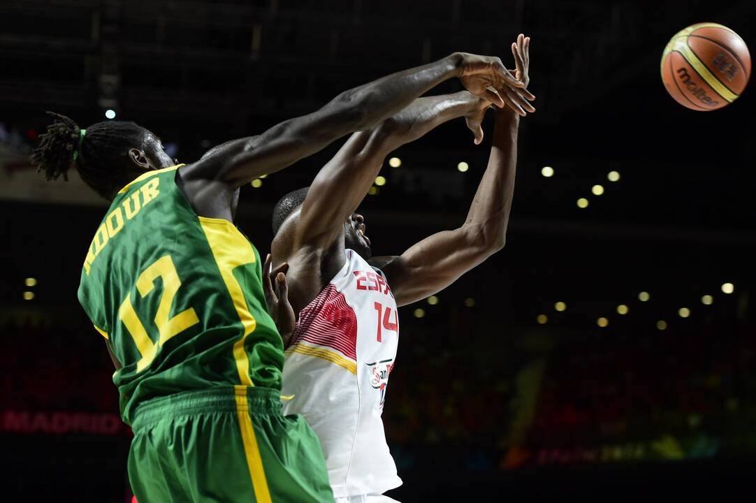 FIBA varžybos Ispanija prieš Senegalą