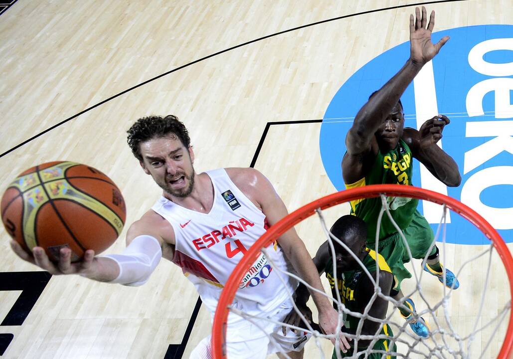 FIBA varžybos Ispanija prieš Senegalą