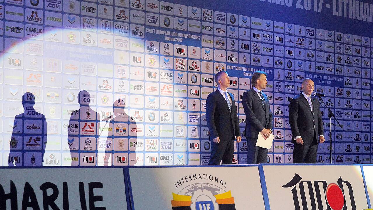 Europos jaunių dziudo čempionato pradžia