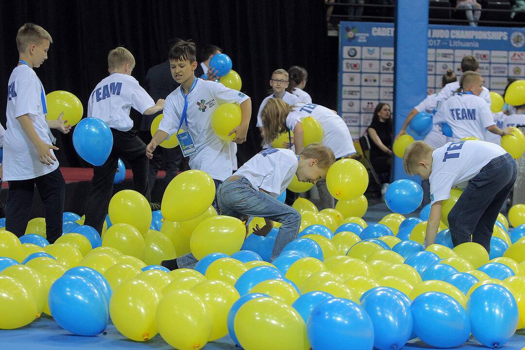 Europos jaunių dziudo čempionato pradžia