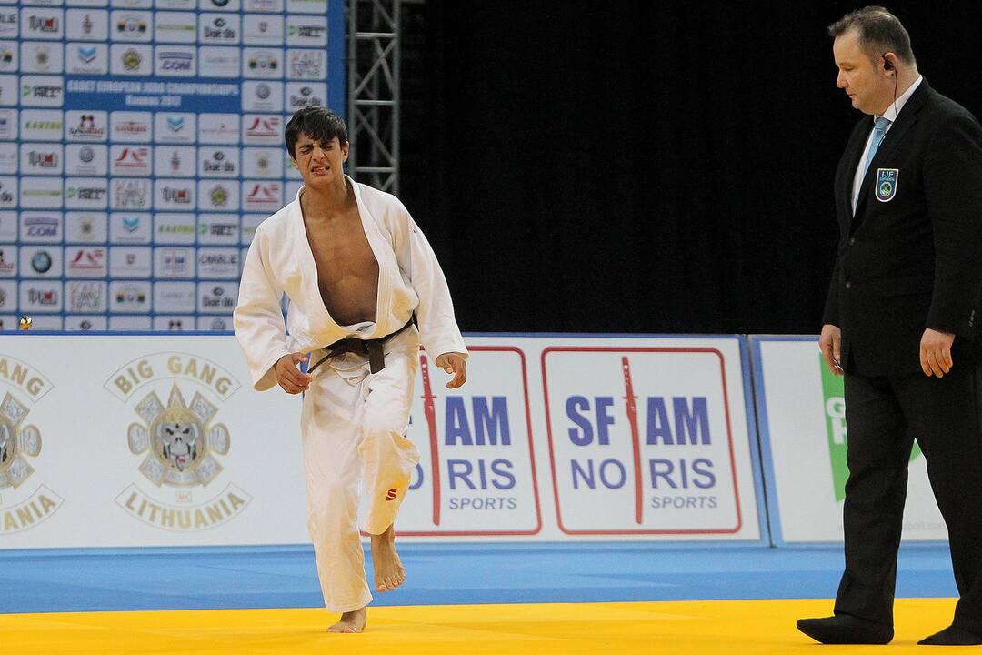 Europos jaunių dziudo čempionato pradžia