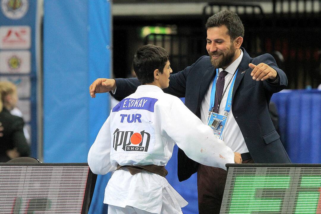 Europos jaunių dziudo čempionato pradžia