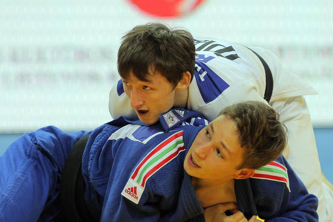 Europos jaunių dziudo čempionato pradžia