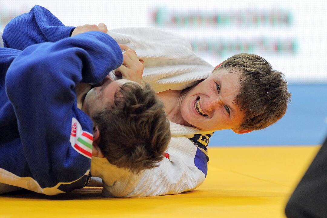 Europos jaunių dziudo čempionato pradžia