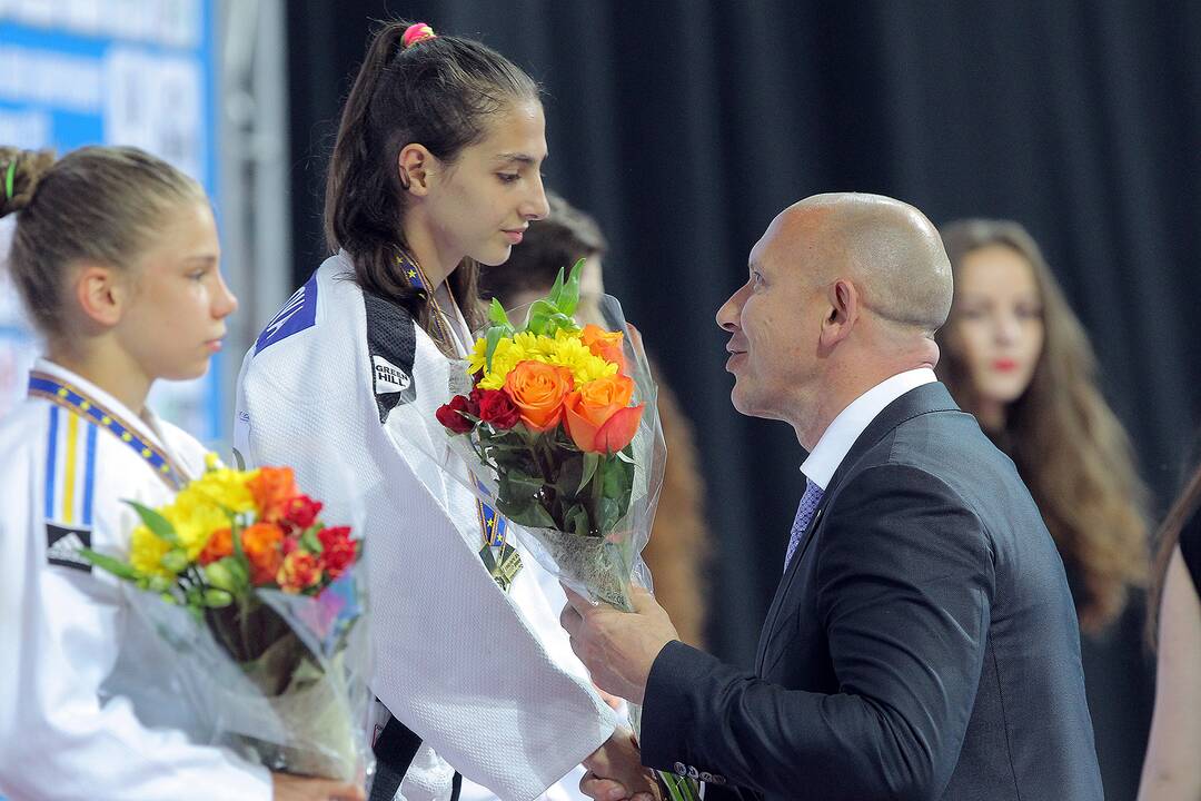 Europos jaunių dziudo čempionato pradžia