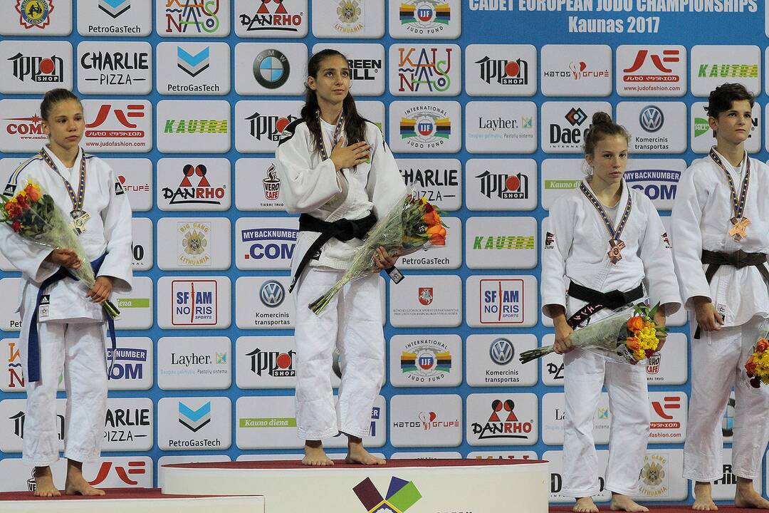 Europos jaunių dziudo čempionato pradžia