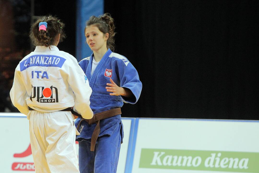 Europos jaunių dziudo čempionato pradžia