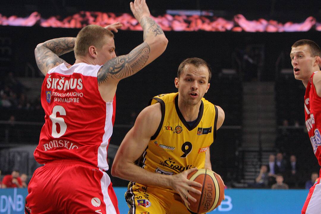 LKF taurė: „Šiauliai“ - „Juventus“ 77:62