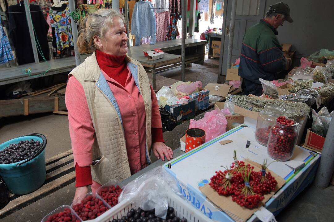 Pasižvalgymas po Kauno Žaliakalnio turgų.