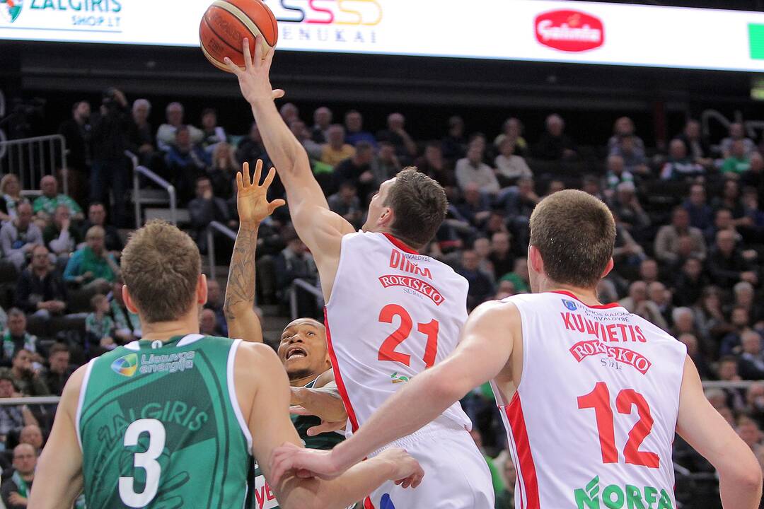 LKL pusfinalis: „Žalgiris“ – „Juventus“ 80:72