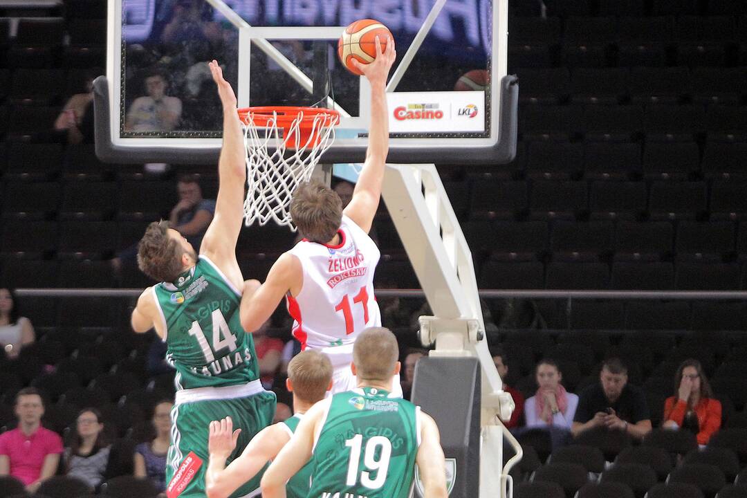 LKL pusfinalis: Kauno „Žalgiris“ – Utenos „Juventus“ 91:76