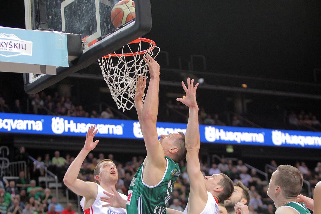 LKL pusfinalis: Kauno „Žalgiris“ – Utenos „Juventus“ 91:76