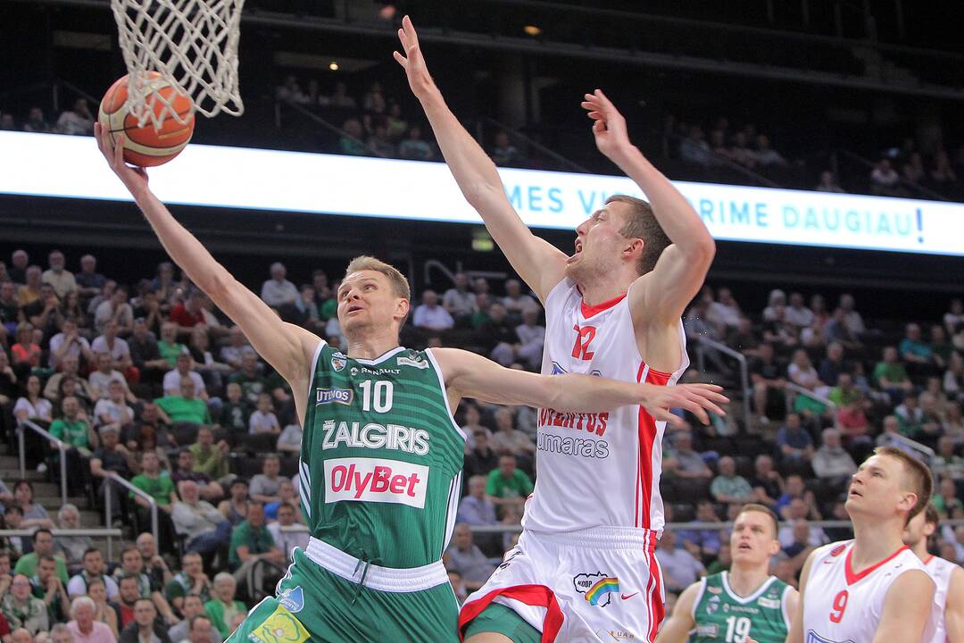 LKL pusfinalis: Kauno „Žalgiris“ – Utenos „Juventus“ 91:76