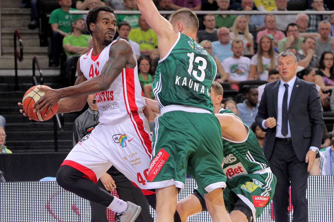 LKL pusfinalis: Kauno „Žalgiris“ – Utenos „Juventus“ 91:76