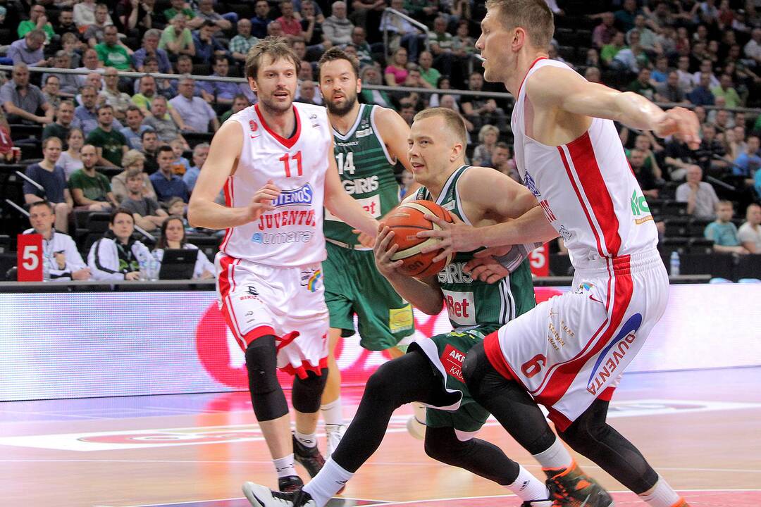 LKL pusfinalis: Kauno „Žalgiris“ – Utenos „Juventus“ 91:76