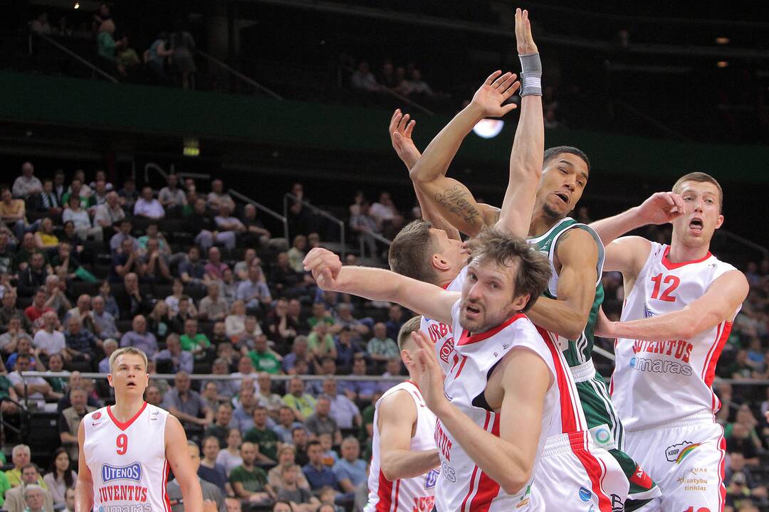 LKL pusfinalis: Kauno „Žalgiris“ – Utenos „Juventus“ 91:76