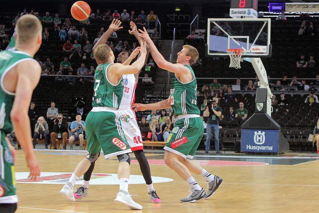 LKL pusfinalis: Kauno „Žalgiris“ – Utenos „Juventus“ 91:76