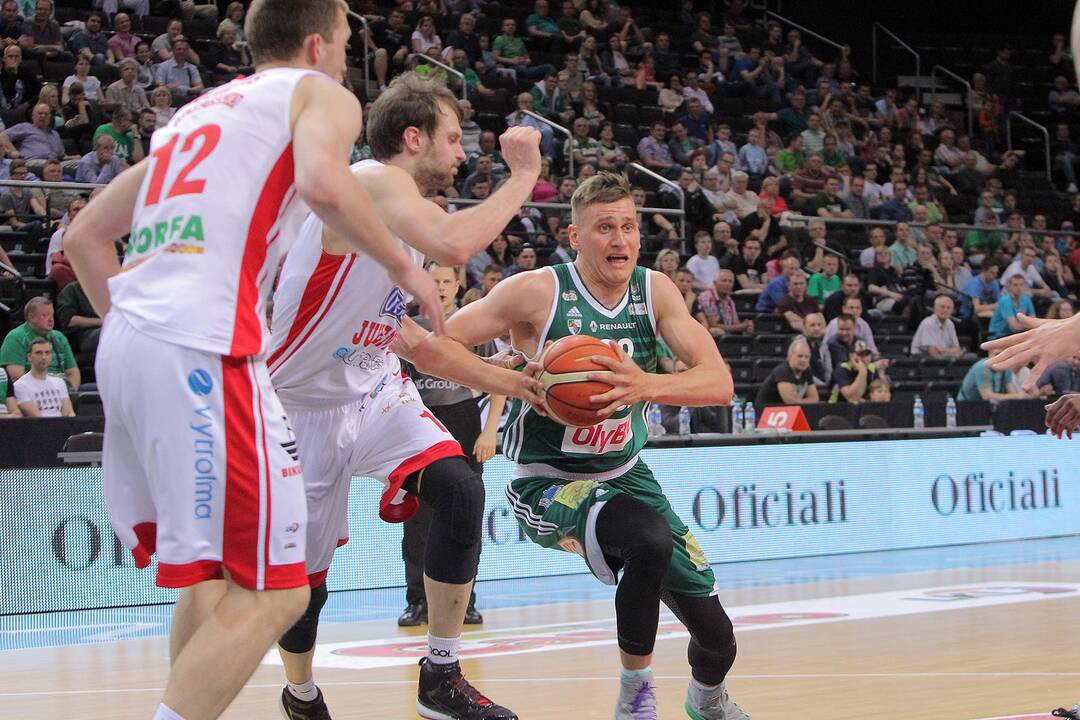 LKL pusfinalis: Kauno „Žalgiris“ – Utenos „Juventus“ 91:76