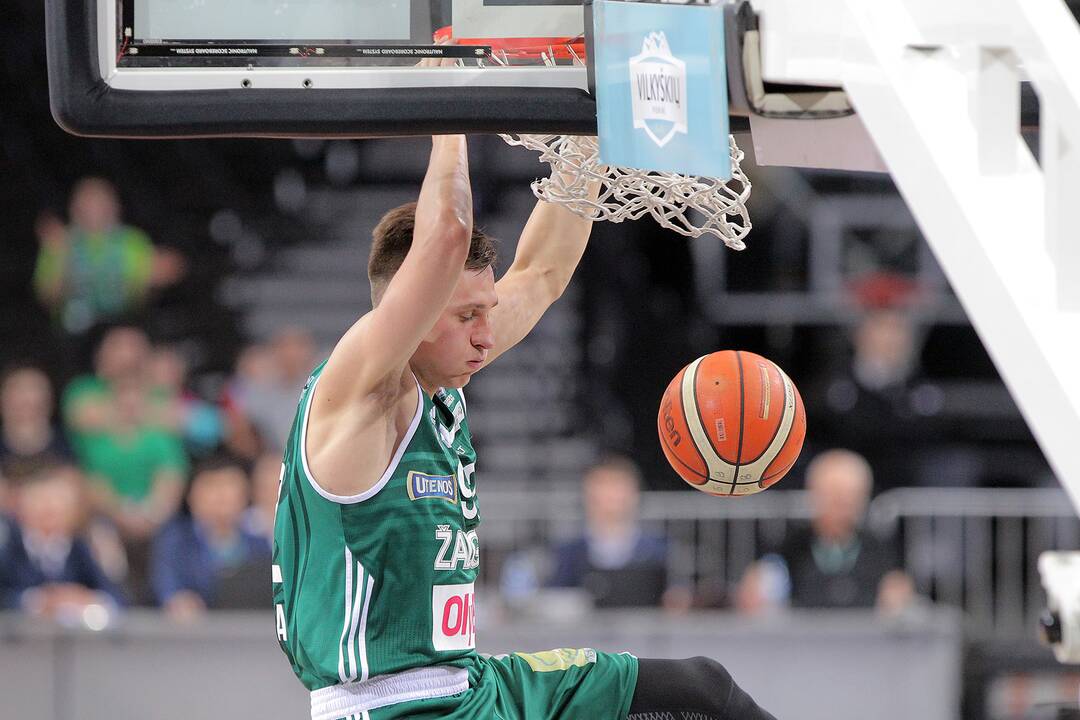 LKL pusfinalis: Kauno „Žalgiris“ – Utenos „Juventus“ 91:76