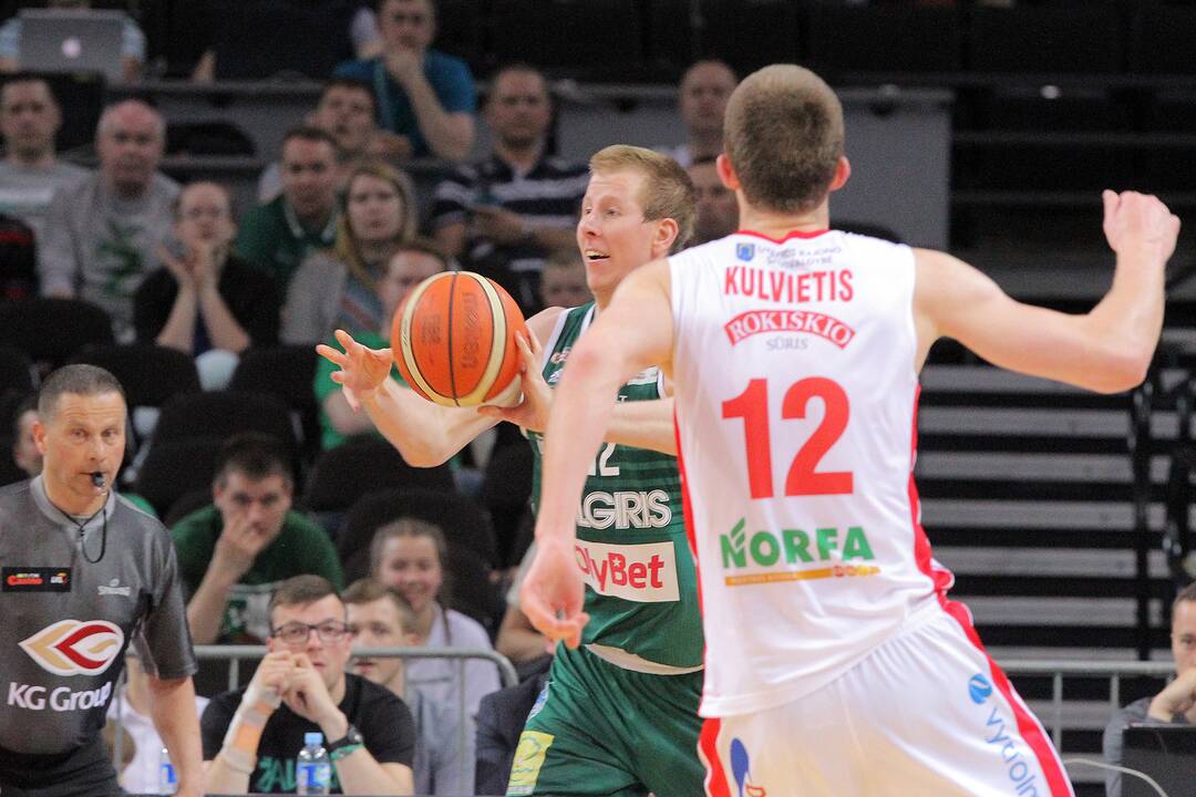 LKL pusfinalis: Kauno „Žalgiris“ – Utenos „Juventus“ 91:76