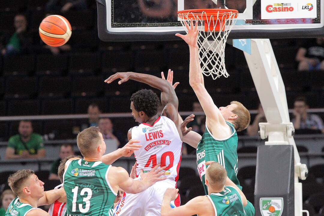 LKL pusfinalis: Kauno „Žalgiris“ – Utenos „Juventus“ 91:76