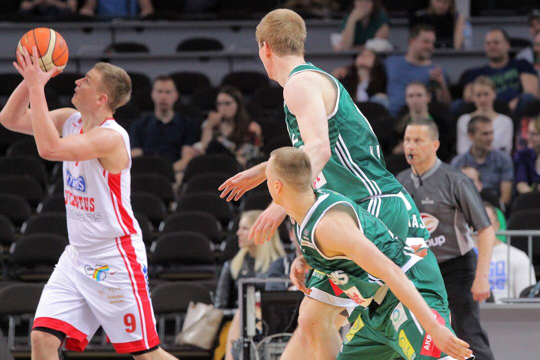 LKL pusfinalis: Kauno „Žalgiris“ – Utenos „Juventus“ 91:76