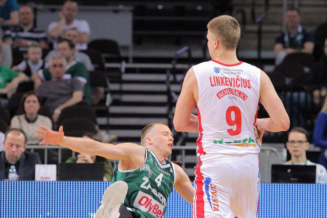 LKL pusfinalis: Kauno „Žalgiris“ – Utenos „Juventus“ 91:76