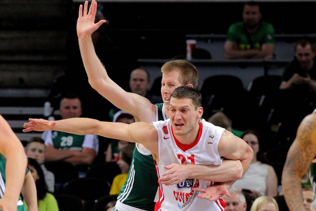 LKL pusfinalis: Kauno „Žalgiris“ – Utenos „Juventus“ 91:76