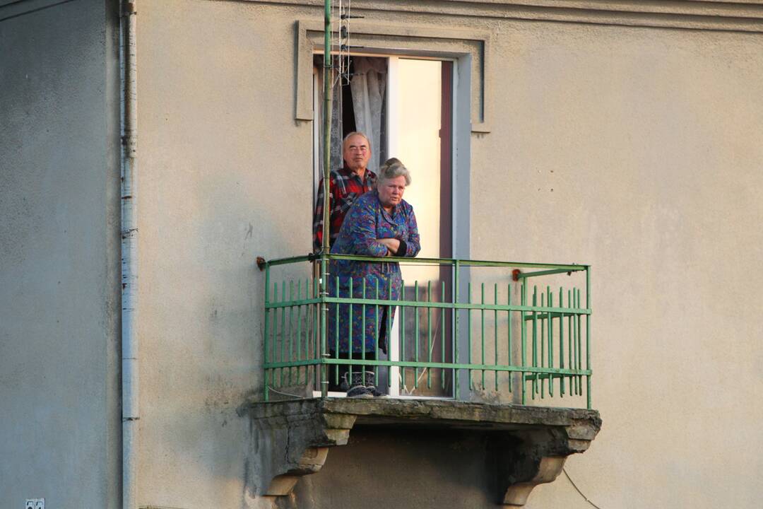 Sprogmuo Suvalkiečių gatvėje